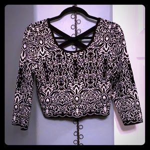 🔥Exhilaration Crop Top With Strappy Back🔥